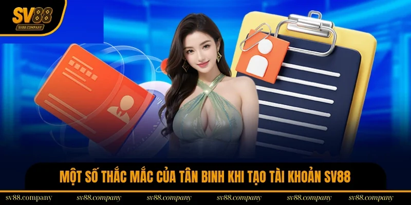 Những thắc mắc của tân binh khi mở tài khoản tại SV88