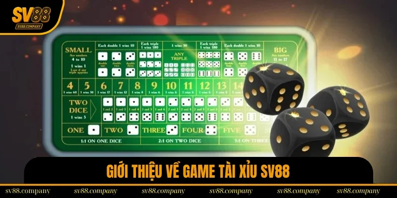 Đôi nét về tài xỉu tại nhà cái SV88